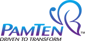 PamTen logo popup